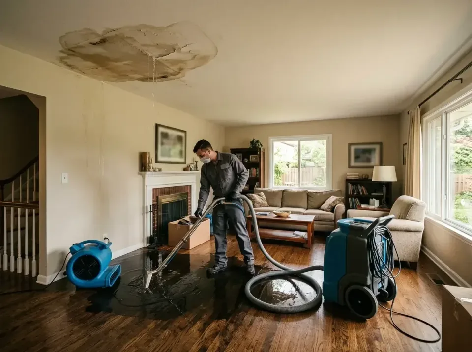 attic-pipe-burst-ceiling-drip-008 — frequently asked questions, Water Damage Restoration & Carpet Care in Coal Grove, OH